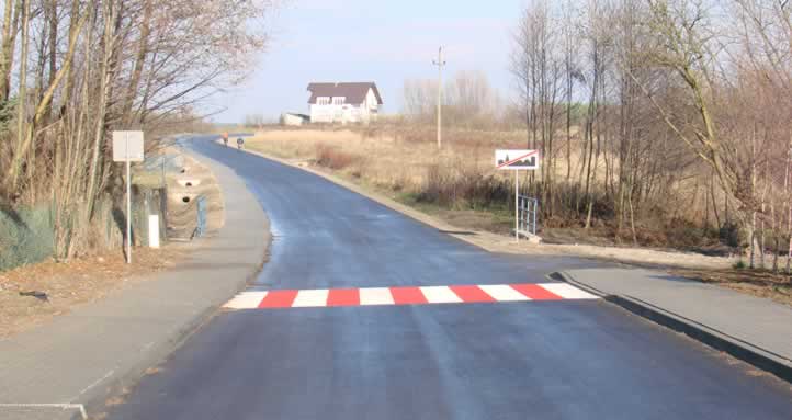 Droga w gminie Osiek