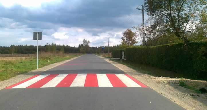 Droga w gminie Szydłów